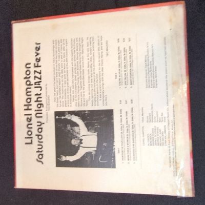 Lionel Hampton - Saturday Night Jazz Fever (Vinyl LP)