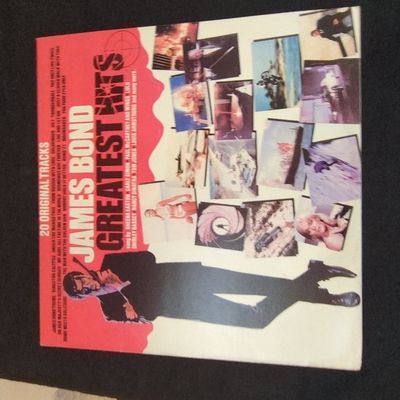 James Bond Greatest Hits Vinyl Record 1981 EMTV 007