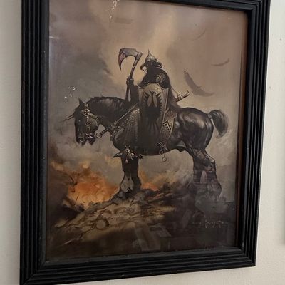 Frank Frazetta Death Dealer Print
