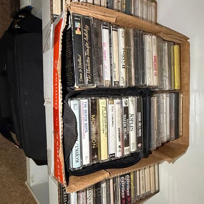 Vintage Music Cassette Tape Collection