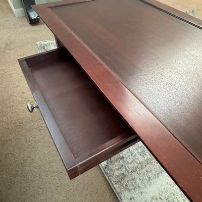 Rectangular Coffee Table with Drawer