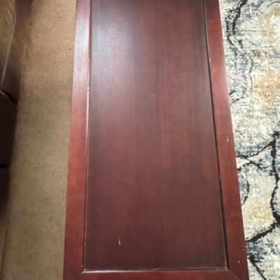 Rectangular Coffee Table with Drawer