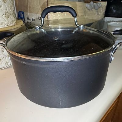 T-fal Stock Pot with Lid, 8 Quart