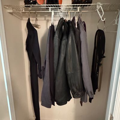 Estate Closet Assortment: Leather Jackets and Apparel