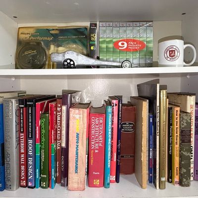 Collection of Vintage Architectural and Construction Reference Books