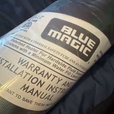 Blue Magic Waterbed Heater System