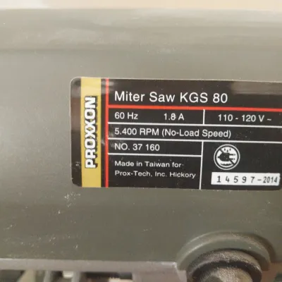 Sale Photo Thumbnail #110: MODEL KGS 80