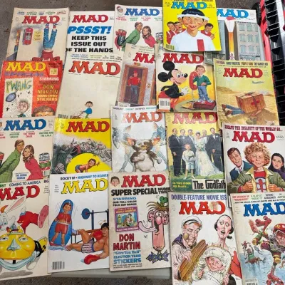 Vintage MAD Magazine Collection – 1970s–1980s – Approx. 20 Issues & Super Specials