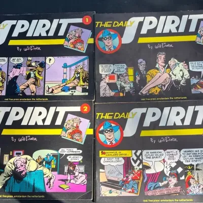 The Daily Spirit Comic Books Set of 4