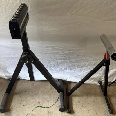 Rockler Heavy-Duty Fliptop Roller Stand + Extra Roller Stand 