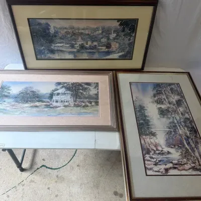 Assortment of Lou Roman Prints 