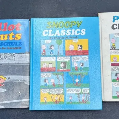 Trio of Peanuts Books