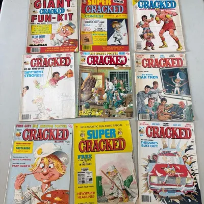 Cracked Comics Collectible Lot (9)