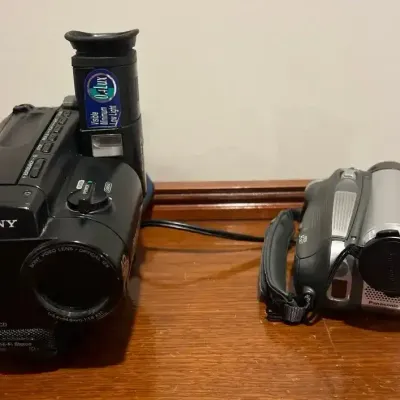 Vintage Sony & Panasonic Video Cameras