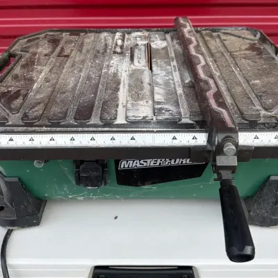 Masterforce 7” Wet Tile Saw