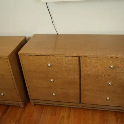 Kent-Coffey 'The Simplex' mid-century dresser and night stand