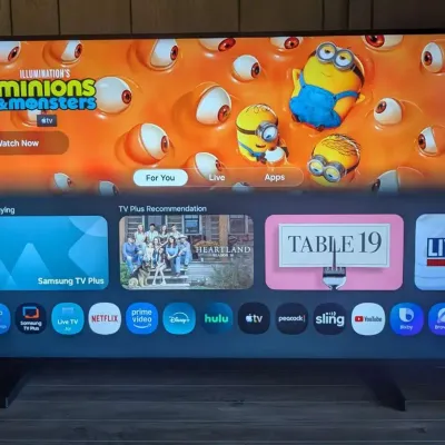 Samsung 50 Inch Crystal UHD 4K Smart TV UN50DU6900F with Remote and Indoor Antenna