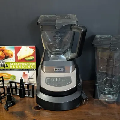 Ninja Pro System 1100 Blender with Pitchers Accessories and Recipe Book