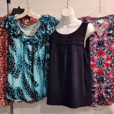 Liz Claiborne, Talbots & Other Sleeveless Tops- Size M & L 