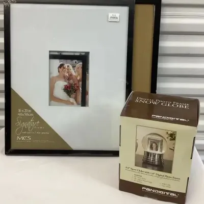 Two Signature Frames And ADigital Photo Frame Snow Glow 