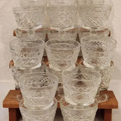 Set Of 22 Small Glasses - Parfait