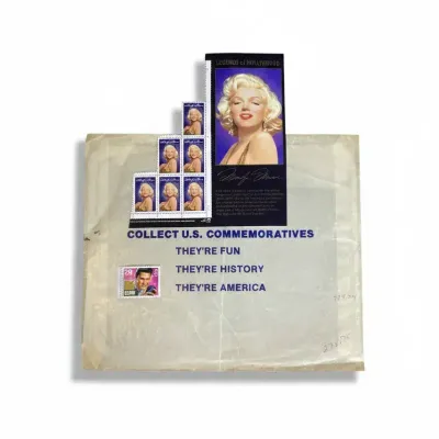 1935-1977 29 Elvis USA Stamp And Legends Of Hollywood Marilyn Monroe 1995 Stamps USA
