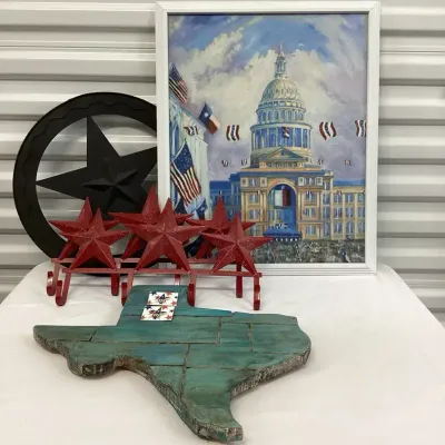 Texas Theme Wall Art