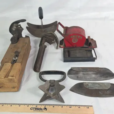 Sale Photo Thumbnail #90: Antique Tobacco Cutters, Cigar Trimmers, Cigarette Rollers,