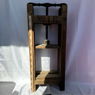 Sale Photo Thumbnail #89: Wine Press, Book Press, Cigar Press