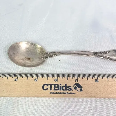 Sale Photo Thumbnail #92: Chantilly by Gorham Sterling Silver Gumbo Soup Spoon 6 3/4" Silverware