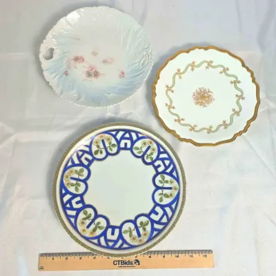 Sale Photo Thumbnail #118: Antique or Vintage Plates Limoges, Nippon made