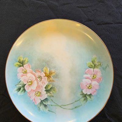 Floral plate