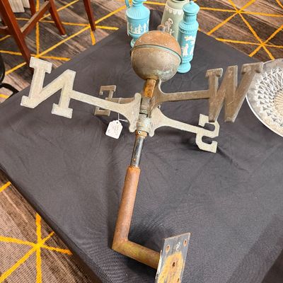Copper weather vane