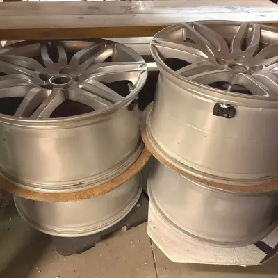 Porsche Panamera Wheels No Cap Covers 