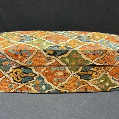 Tozai Home Hand-painted Covered Mango Box
