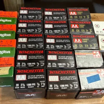 Remington & Winchester Ammo Lot 
