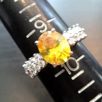 STUNNING VINTAGE ESTATE CHUNKY COCKTAIL SILVER TONE SZ 9.5 RING!