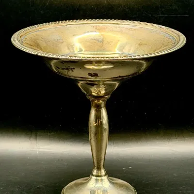 Sterling Silver Weighted Compote Dish