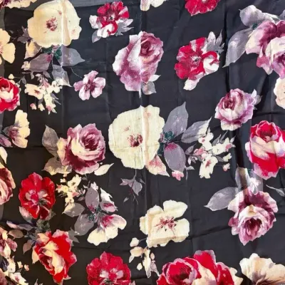 Moody Floral Scarf