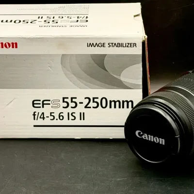 Canon EFS 55-250mm F/4-5.6 IS II Camera Lens