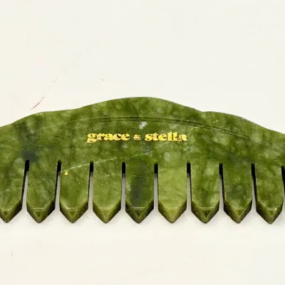 Grace & Stella Jade Comb / Scalp Massager 