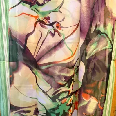 Beautiful Floral Scarf