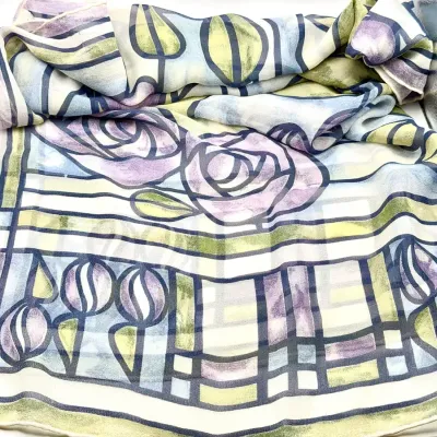 Past Times Floral Scarf