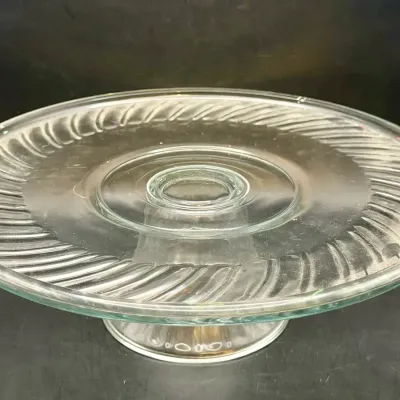 Glass Cake Stand 