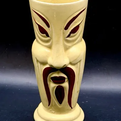 MCM Orchids of Hawaii “Fu Manchu” Tiki Mug Vintage 1960s