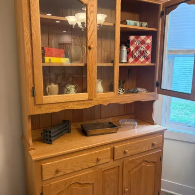 Don's Oak Furniture cabinet-Quality!