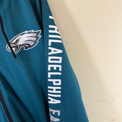 LOT 166: Philadelphia Eagles Hooded Zip Jacket Size XXL