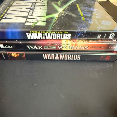 LOT 74: Collection of DVDs Including Star Trek Collector Ed, Harry Potter, War of the Worlds and More