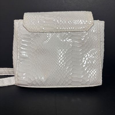 LOT 140: Nicki Minaj Faux Leather Crossbody, Boho Style Buckle Flap Bag, Cejon Scarves & More