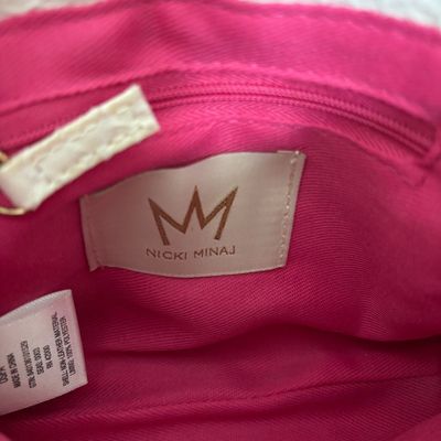 LOT 140: Nicki Minaj Faux Leather Crossbody, Boho Style Buckle Flap Bag, Cejon Scarves & More